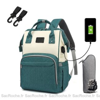 Sac à dos bébé chargement téléphone